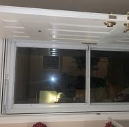 Door installation — Crazy Curbs home remodel