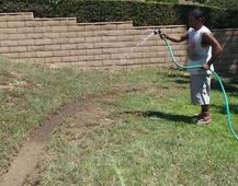 Concrete curbing — Crazy Curbs curbing
